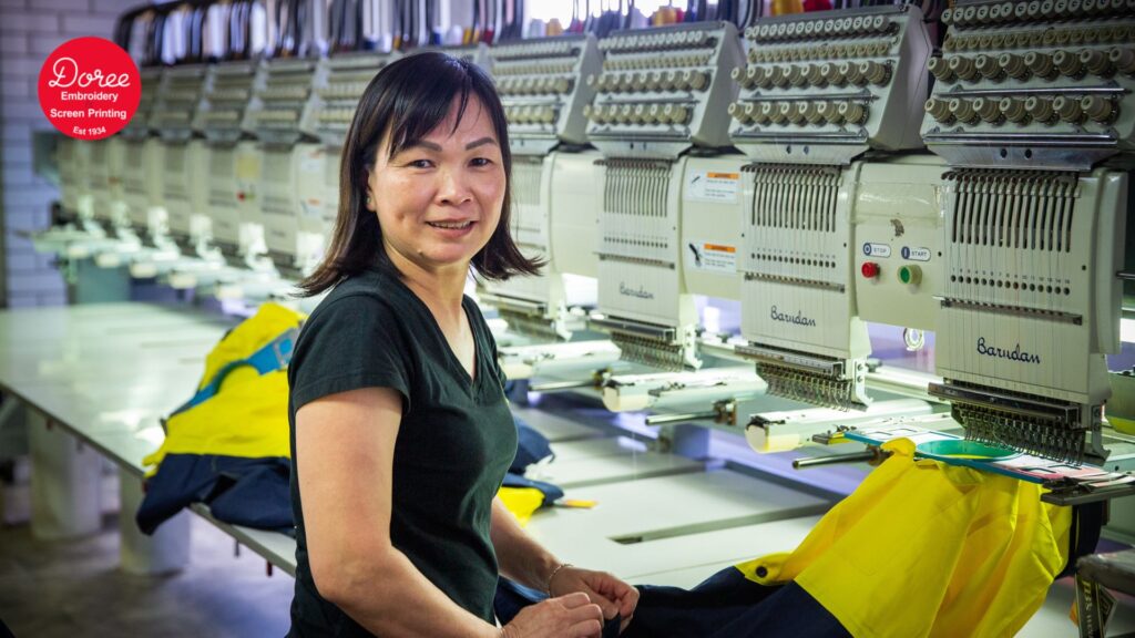 Logo & Custom T Shirt Embroidery Services - Brisban