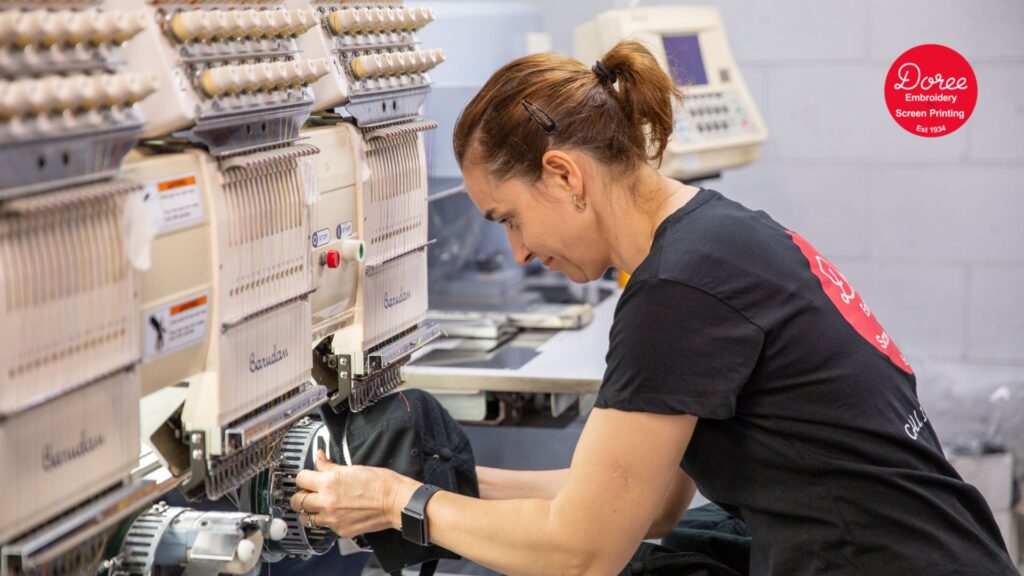 Embroidery on Cap - Doree